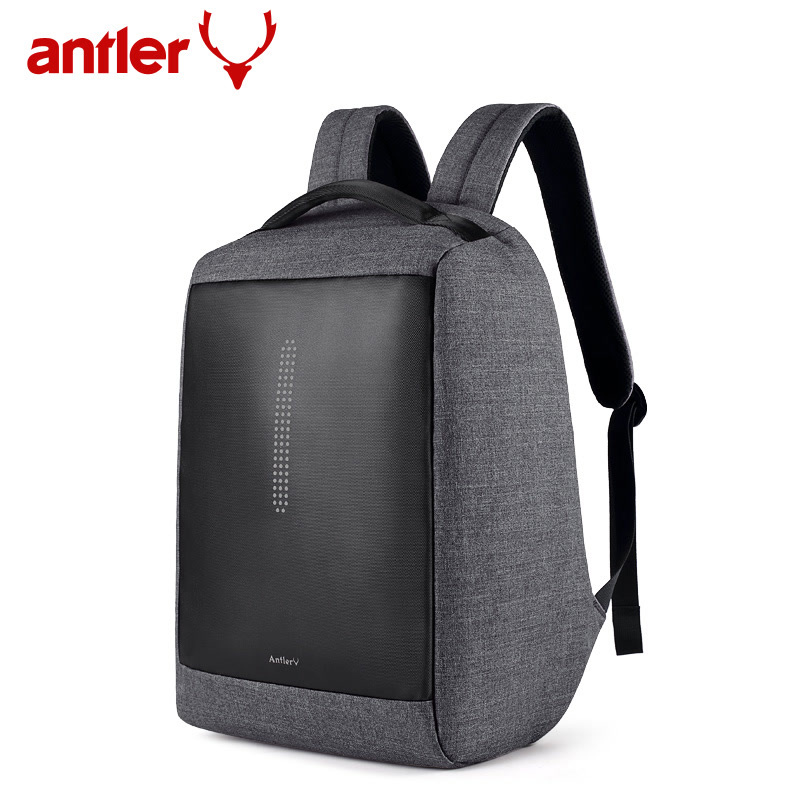 antler安特丽商务出差电脑包背包双肩包休闲旅行包男士