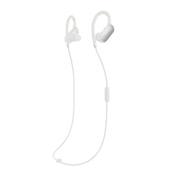 小米（MI）运动蓝牙耳机白 入耳式耳塞式挂耳式无线耳机手机通用