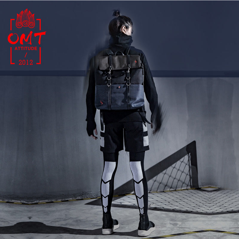 OMT火影忍者系列 双肩包大容量背包男款日韩学院风休闲书包背包