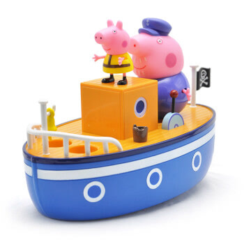 小猪佩奇 Peppa Pig 粉红猪小妹  宝宝卡通过家家游戏 航海套装