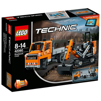 乐高(LEGO)积木 机械组Technic修路工程车组合8-14岁 42060 儿童玩具 男孩女孩生日礼物
