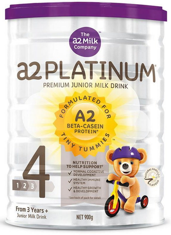 澳洲A2高端酪蛋白Platinum白金4段900g*6罐【澳洲直邮】含税包邮