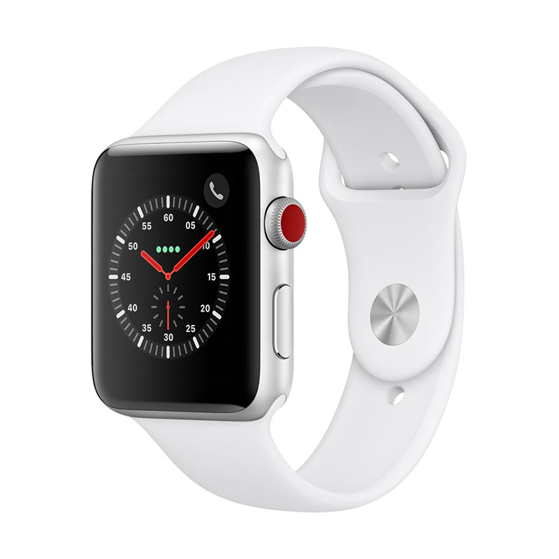 Apple Watch Series 3智能手表（42毫米/GPS+ 蜂窝网络）2018款
