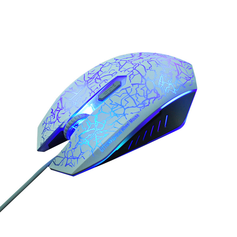 酷奇 3D办公游戏鼠标YEB-002 USB笔记本电脑有线鼠标 游戏办公